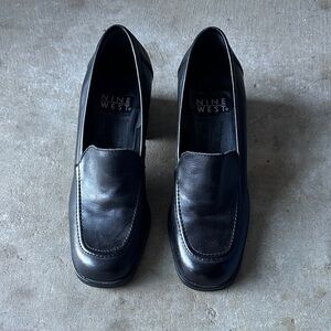 Vintage Nine West Heeled Loafers